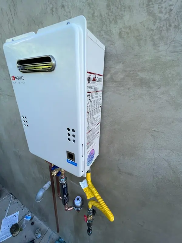 Tankless water heater installation for Geneseo homes